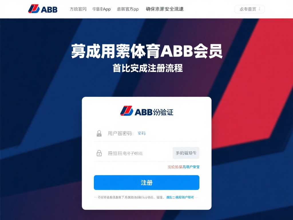 万博体育abb的注册流程与新手福利详细指南一览 (万博体育ABB注册流程与新手福利详细指南全解析）